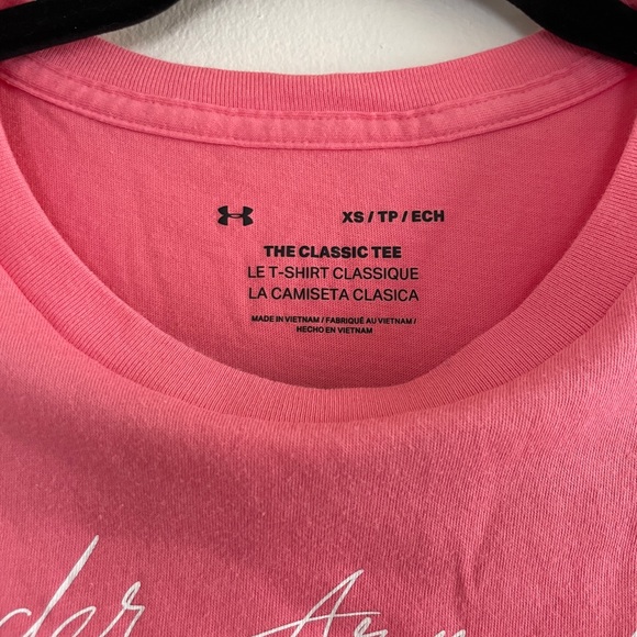 Under Armour The Classic Tee in Pink - Picture 3 of 3